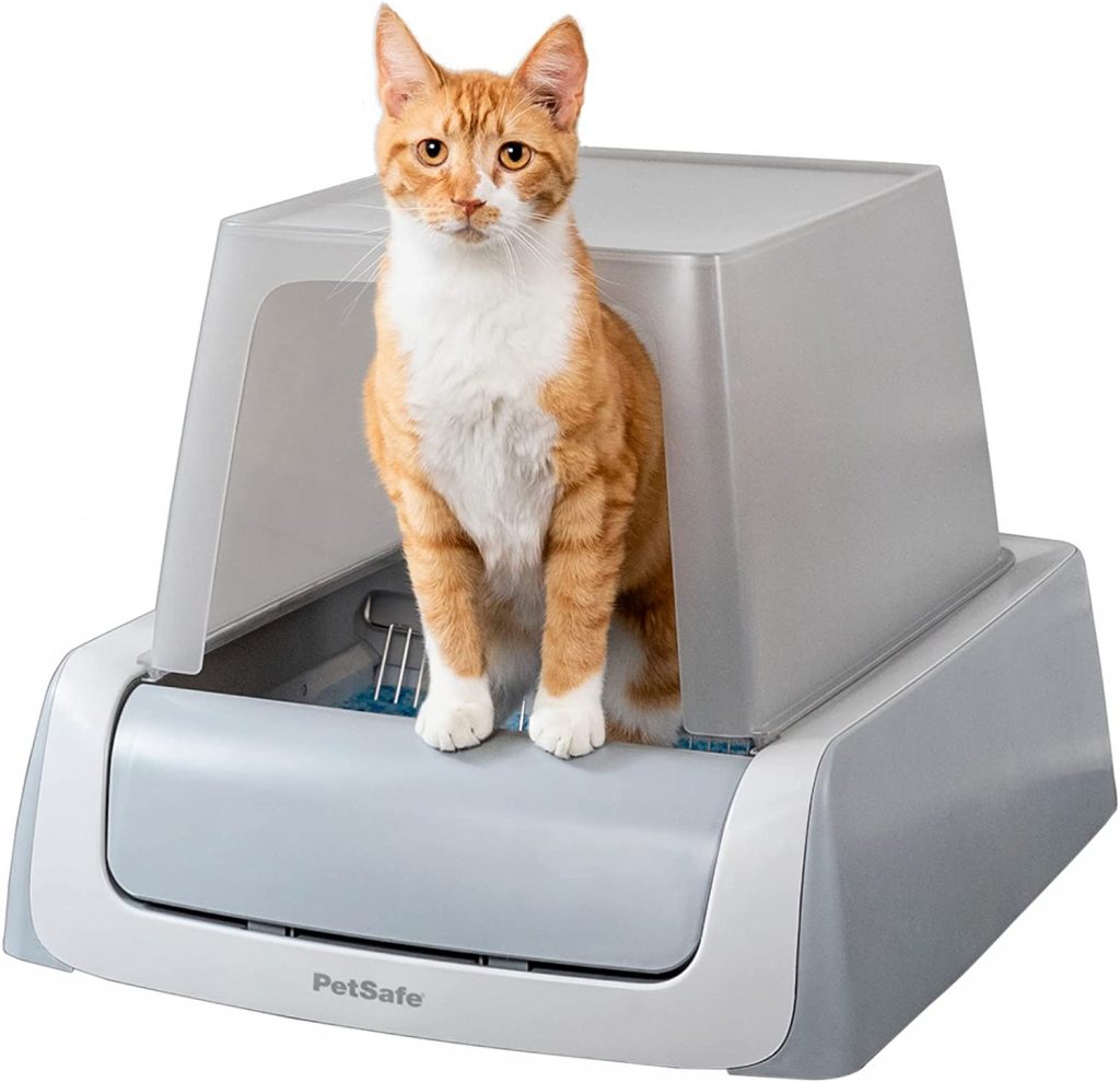 PetSafe Pet Scoop-Free (Automatic) is one of the best products. They have been in the business for over 30 years