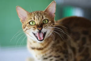Personality of a Bengal cat