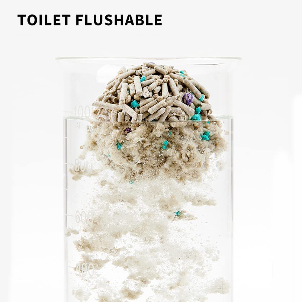 Discover the top 5 flushable cat litter in Amazon. Easy to use and easy to clean up after.