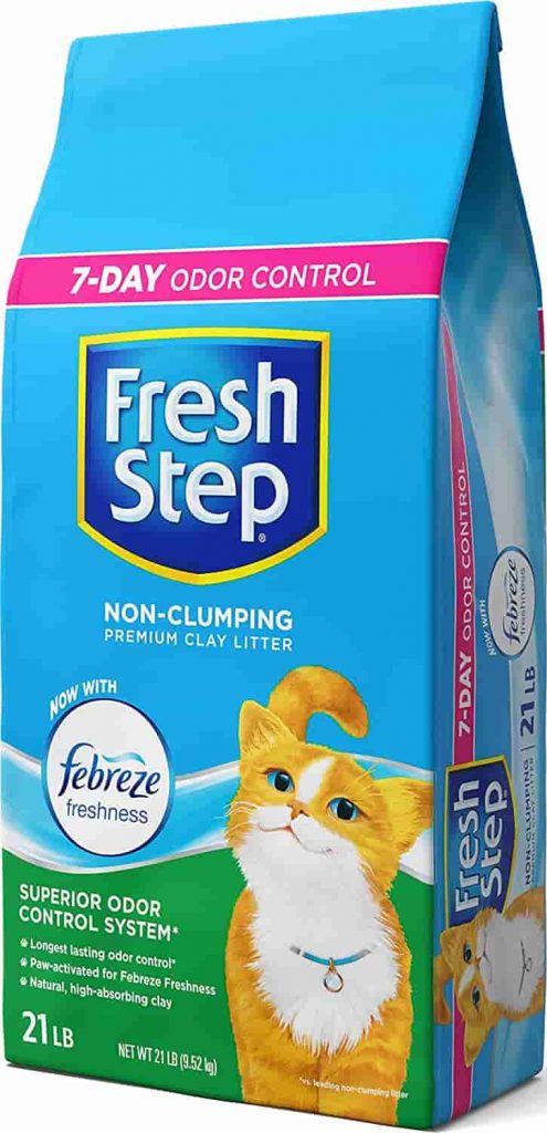 fresh step non clumping cat litter